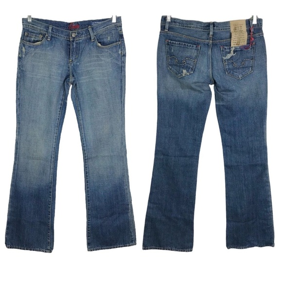 Blue Cult #187 Weekender Flare MidRise Comfort Flare SIZE 28 - Picture 16 of 16